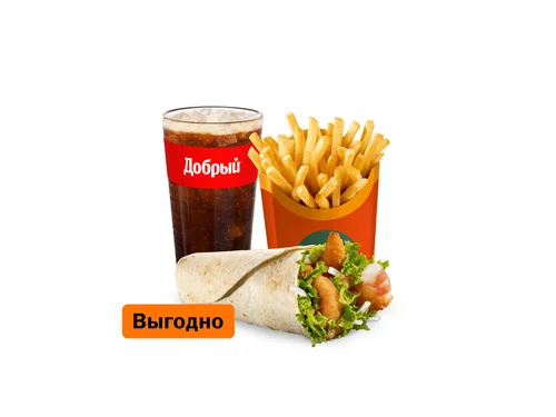 Шримп Ролл Комбо Большой