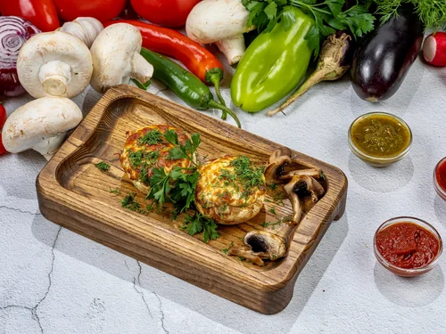 Грибы фаршированные