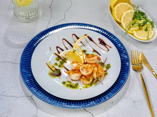 Креветки жареные