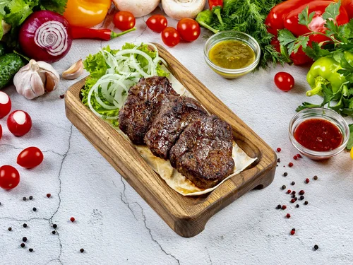 Шашлык из говядины (вырезка)