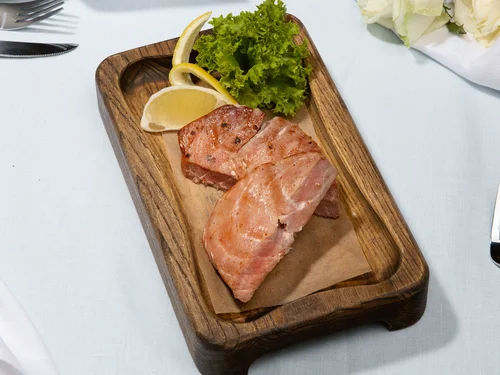 Тунец на мангале